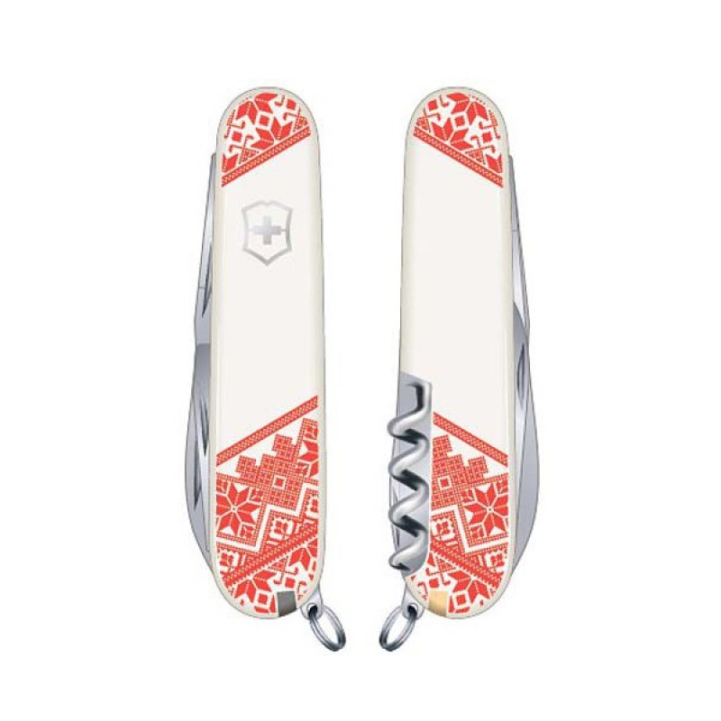 Швейцарский складной нож 91мм Victorinox SPARTAN UKRAINE 1.3603.7_T0051r