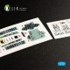 SU-27 3D декаль інтер'єр для комплекту Trumpeter 1:72 KELIK K72040