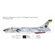 Збірна модель літака Збірна модель 1:72 Літак F-8E Crusader Italeri 1456 1:72
