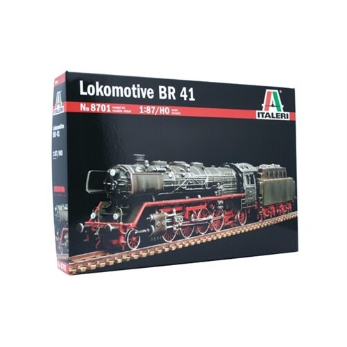 Cборная модель 1:87 Немецкий Локомотив BR 41 Италери 8701