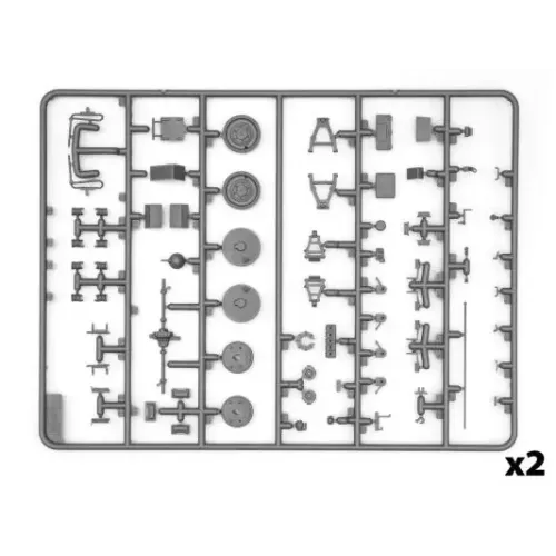 Збірна модель 1:35 Німецький бронеавтомобіль Sd.Kfz. 247 Ausf.B з екіпажем ICM 35111