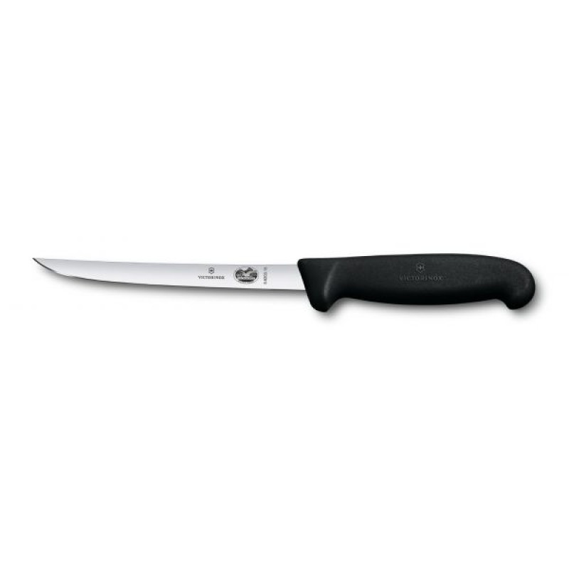 Обвалювальний ніж Victorinox FIBROX Boning Flexible 15см чорн 5.6203.15