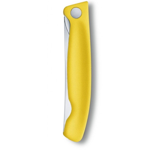 Складаний ніж для пікніка Victorinox SWISS CLASSIC 11см хвил жовт 6.7836.F8B