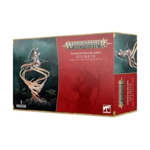 Миниатюра AGE OF SIGMAR: LUMINETH REALM-LORDS - SEVIRETH LORD OF SEVEN WINDS