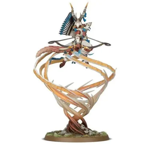 Миниатюра AGE OF SIGMAR: LUMINETH REALM-LORDS - SEVIRETH LORD OF SEVEN WINDS