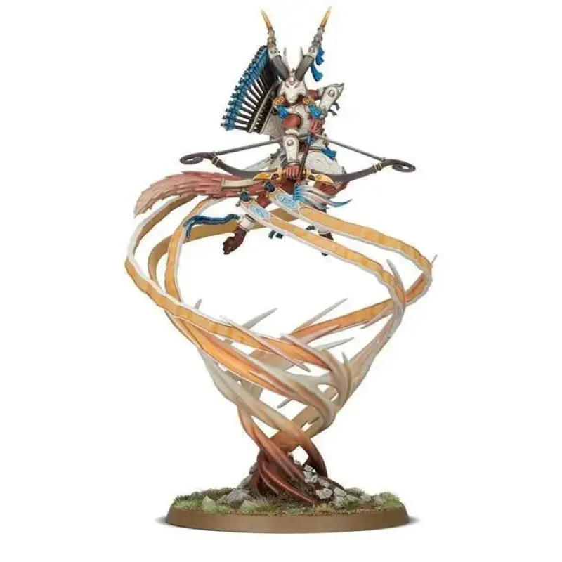 Миниатюра AGE OF SIGMAR: LUMINETH REALM-LORDS - SEVIRETH LORD OF SEVEN WINDS