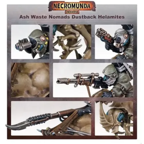 Набор миниатюр WARHAMMER 40000: NECROMUNDA - ASH WASTE NOMADS DUSTBACK HELAMITES