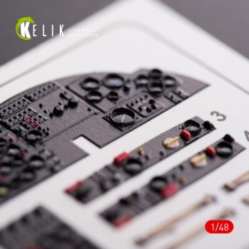 AN-2 Colt 3D декаль інтер'єр для комплекту HobbyBoss 1:48 KELIK K48001