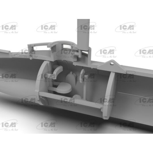 Збірна модель 1:72 підводний човен типу "Molch" ICMS019