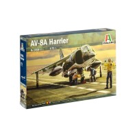 Сборная модель 1:72 Самолет АВ-8А Харриер Италери 1410
