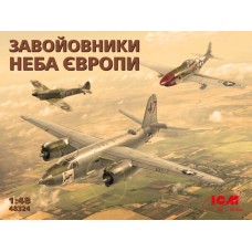 Сборная модель 1:48 Набор "Завоеватели неба Европы" ICM 48324