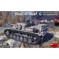 САУ StuG III Ausf. G, февраль 1943 г. Производство Alkett с зимними траками
