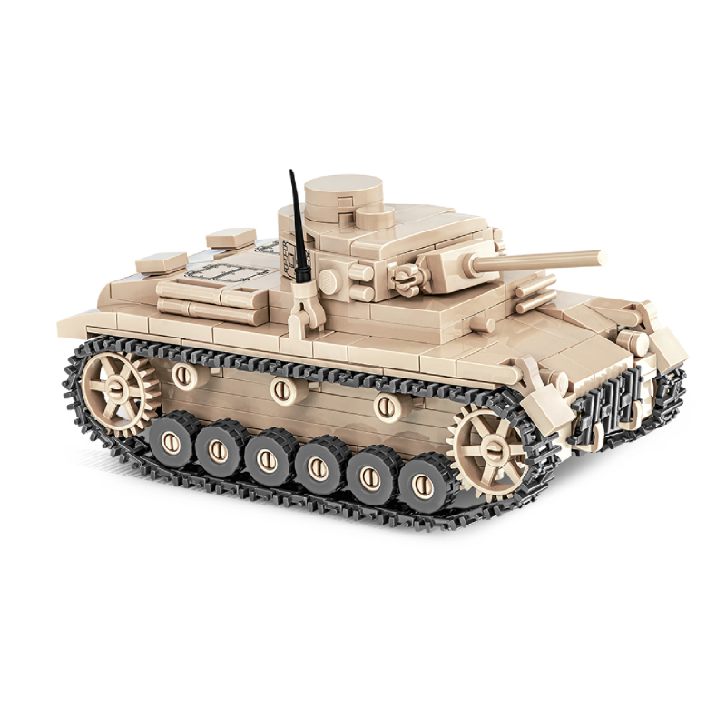 Конструктор COBI Друга Світова Війна Танк Panzer III, 292 деталей