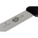 Ніж для хліба Victorinox FIBROX 21см хвил чорн 5.2533.21