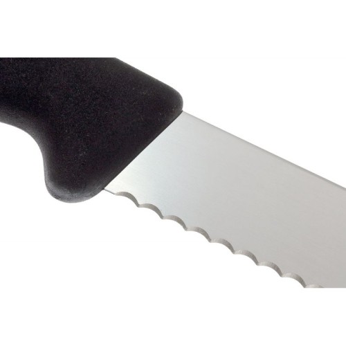 Ніж для хліба Victorinox FIBROX 21см хвил чорн 5.2533.21