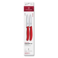 Набір ножів для чищення овочів Victorinox Swiss Classic 2 ножа черв 6.7791.2C1