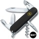 Складаний ніж Victorinox SPARTAN MAT чорний матовий лак з жовт.лого 1.3603.3.M0008p
