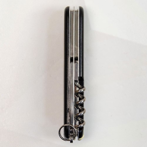 Складаний ніж Victorinox SPARTAN MAT чорний матовий лак з жовт.лого 1.3603.3.M0008p