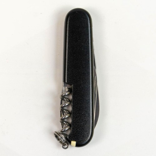 Складаний ніж Victorinox SPARTAN MAT чорний матовий лак з жовт.лого 1.3603.3.M0008p