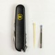 Складаний ніж Victorinox SPARTAN MAT чорний матовий лак з жовт.лого 1.3603.3.M0008p