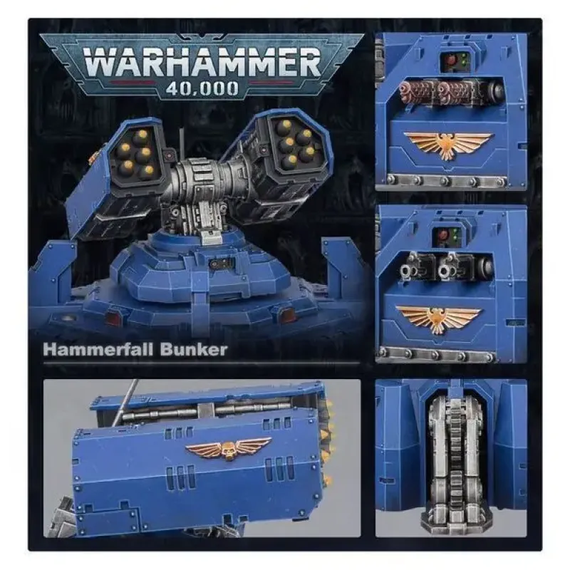 Мініатюра WARHAMMER 40000: SPACE MARINES - HAMMERFALL BUNKER