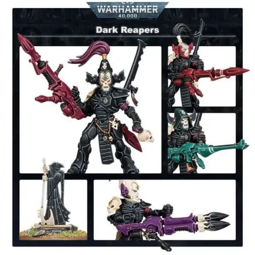 Набір мініатюр WARHAMMER 40000: AELDARI - DARK REAPERS