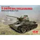 Средний танк Т-34/76 (производства конца 1943 г.) (ICM 35366)