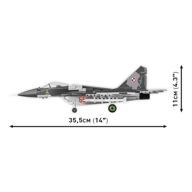 Конструктор COBI Літак МіГ-29 (UA/PL) Fulcrum, 550 деталей