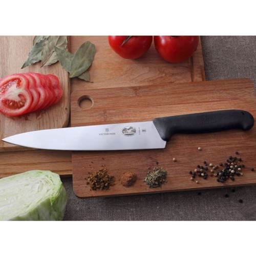 Обробний ніж Victorinox FIBROX 22см чорн 5.2003.22