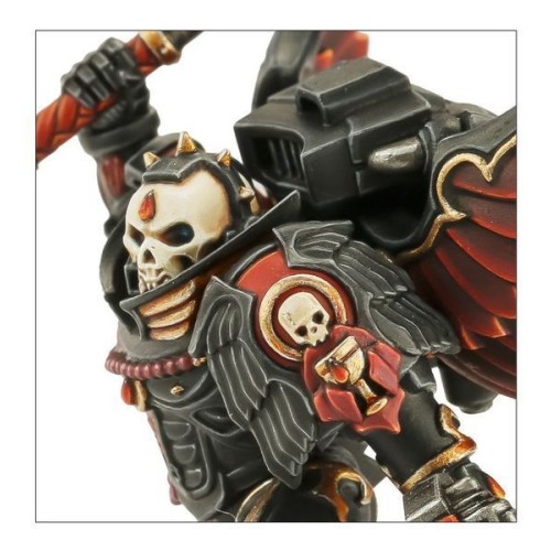 Миниатюра WARHAMMER 40000: BLOOD ANGELS - CHAPLAIN WITH JUMP PACK