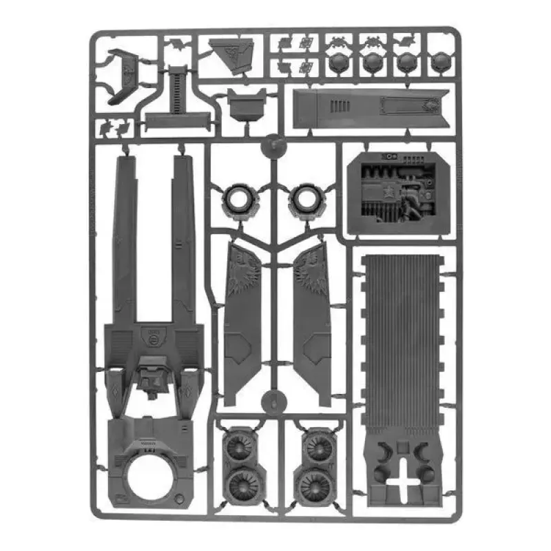 Миниатюра WARHAMMER 40000: SPACE WOLVES - STORMFANG GUNSHIP