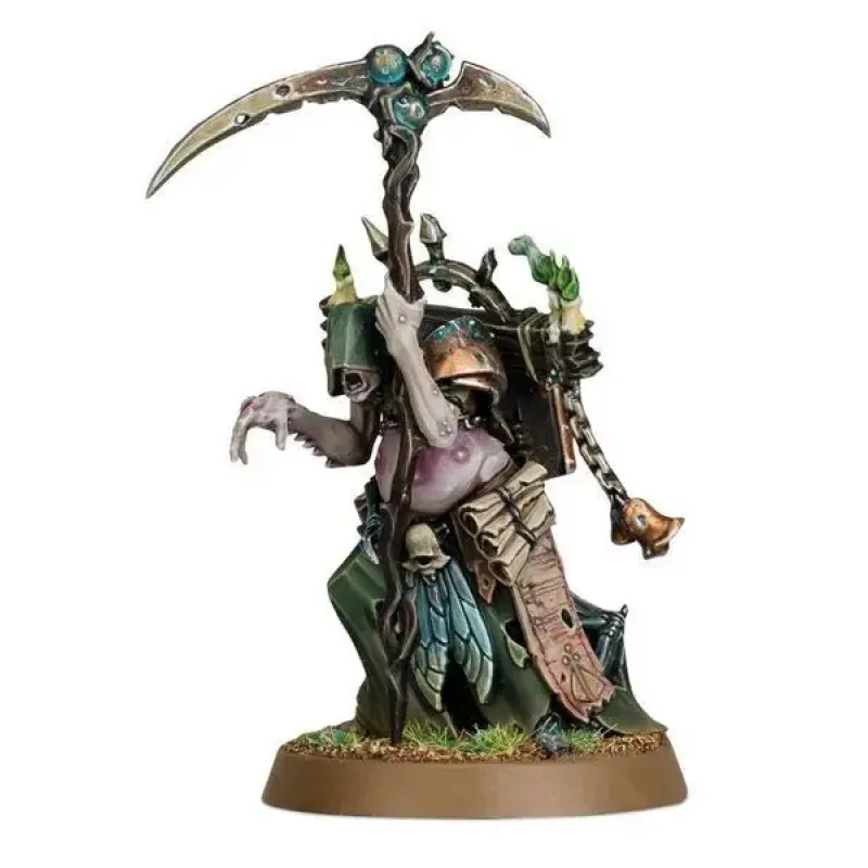 Миниатюра MAGGOTKIN OF NURGLE - ROTBRINGER SORCERER