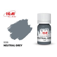 Акриловая краска Neutral Grey : Нейтральный серый ICM1036