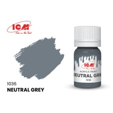 Акриловая краска Neutral Grey : Нейтральный серый ICM1036