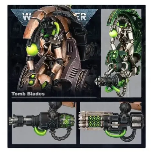 Набор миниатюр WARHAMMER 40000: NECRONS - TOMB BLADES