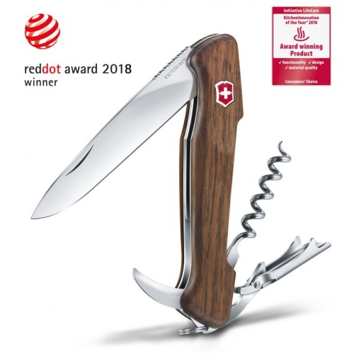 Швейцарский складной нож 130 мм Victorinox WINE MASTER WOOD 0.9701.63