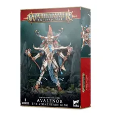 Миниатюра AGE OF SIGMAR: LUMINETH REALM-LORDS - AVALENOR THE STONEHEART KING