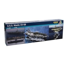 Сборная модель 1:720 Авианосец США «Нимитц» CVN-68 CVN-68 Италери 0503