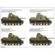 Збірна модель 1:35 Американський середній танк M3 Lee пізнього виробництва MiniArt 35214