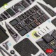 MH-60K Black Hawk 3D декаль інтер'єр для комплекту Italeri 1:48 KELIK K48050