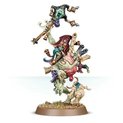 Мініатюра AGE OF SIGMAR: MAGGOTKIN OF NURGLE - SLOPPITY BILEPIPER