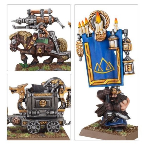 Набор миниатюр THE OLD WORLD: DWARFEN MOUNTAIN HOLDS - DWARF MINERS