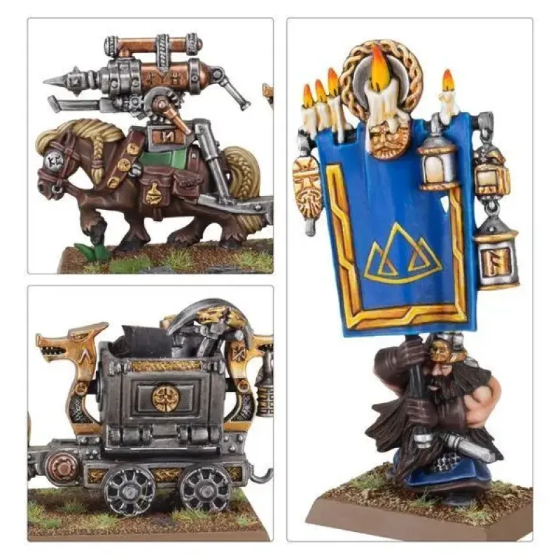 Набір мініатюр THE OLD WORLD: DWARFEN MOUNTAIN HOLDS - DWARF MINERS