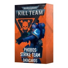 Карти WARHAMMER 40000: KILL TEAM DATACARDS - PHOBOS STRIKE TEAM (ENG)