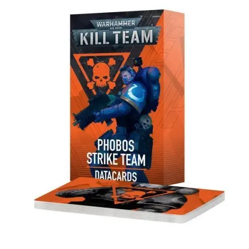 Карти WARHAMMER 40000: KILL TEAM DATACARDS - PHOBOS STRIKE TEAM (ENG)