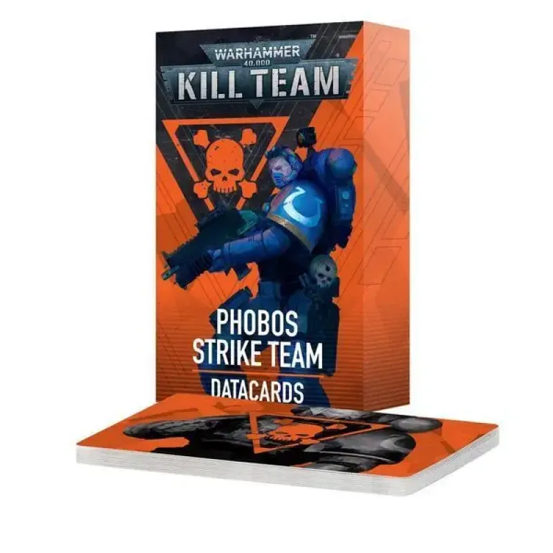 Карты WARHAMMER 40000: KILL TEAM DATACARDS - PHOBOS STRIKE TEAM (ENG)