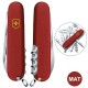 Складаний ніж Victorinox CLIMBER MAT червоний матовий лак з жовт.лого 1.3703.M0008p
