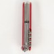 Складаний ніж Victorinox CLIMBER MAT червоний матовий лак з жовт.лого 1.3703.M0008p