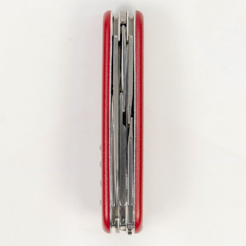 Складаний ніж Victorinox CLIMBER MAT червоний матовий лак з жовт.лого 1.3703.M0008p