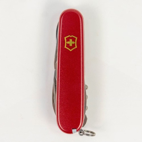 Складаний ніж Victorinox CLIMBER MAT червоний матовий лак з жовт.лого 1.3703.M0008p